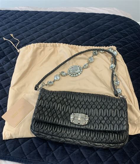 miu miu bag crystal